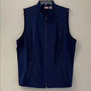Chico’s Navy Sleeveless Vest
